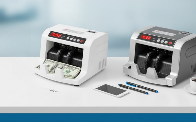 Thiết kế và kích thước của máy đếm kiểm tiền